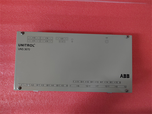 ABB UNS3670A-Z V2 HIEE205011R0002 模块